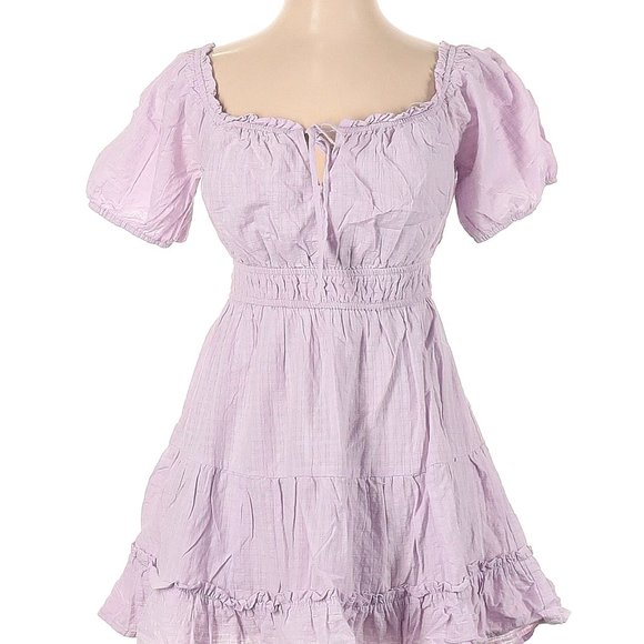 Lost + Wander pale yellow babydoll dress - Picture 3 of 4